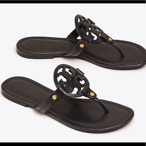 TORY BURCH MILLER SANDAL, LEATHER